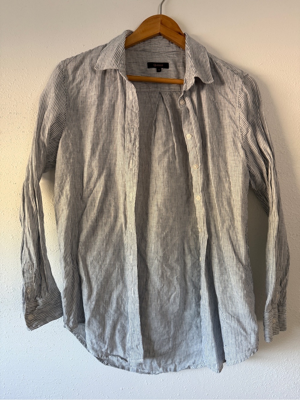 Quince 100% European linen button down